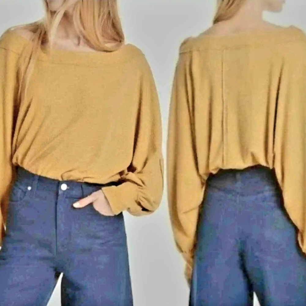 We The Free Willow Thermal Top in Holy Yellow Ochre